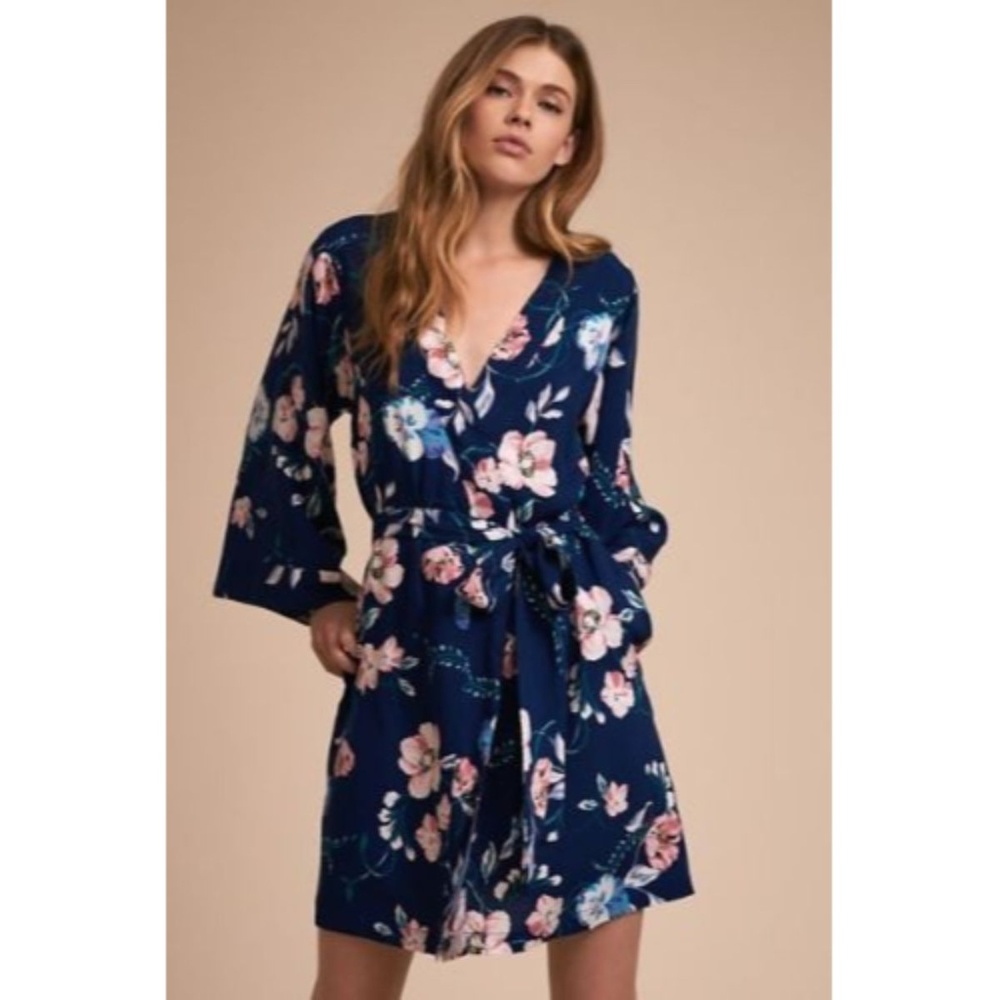 New Yumi kim Morning Light Floral Robe & Gown XS